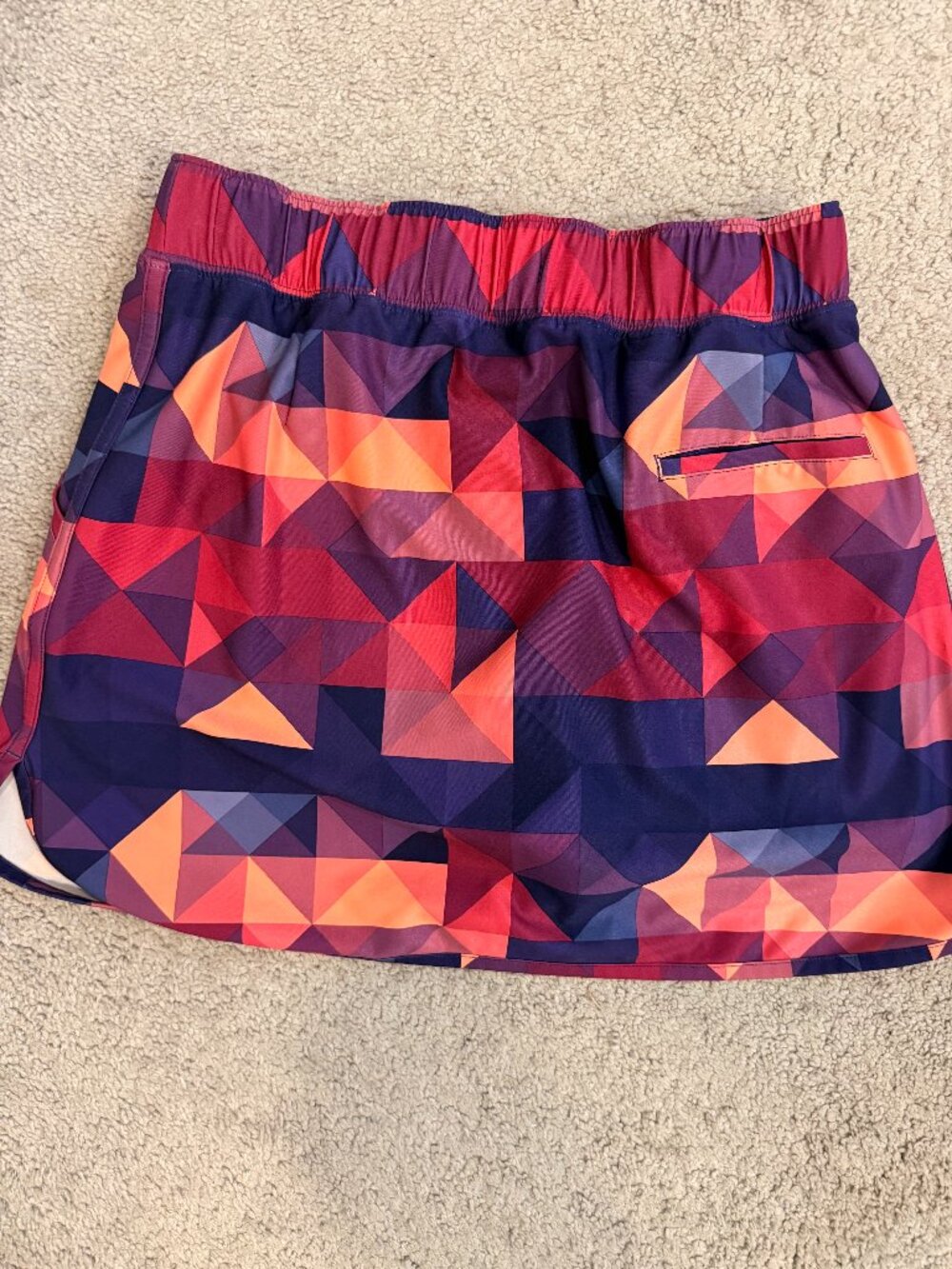 Slazenger Geometric Print Golf Tennis Pickleball Skort Size S